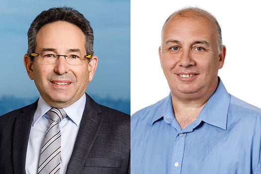 ד״ר גיל בפמן ודודי רזניק, קרדיט: אורן דאי